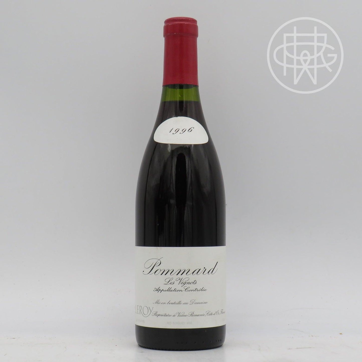 Leroy Pommard Vignots 1996 750mL - GRW Wine Collection
