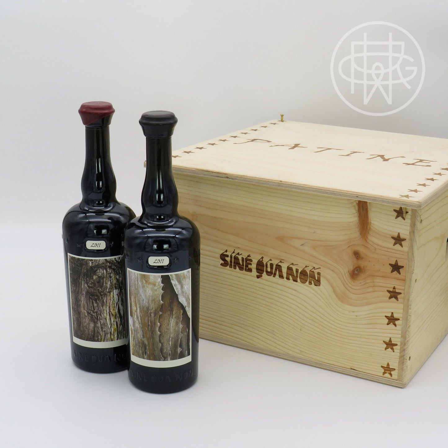 Sine Qua Non Eleven Confessions Patine 2011 Assortment 6-Pack OWC 750mL [3 Syrah & 3 Grenache] - GRW Wine Collection